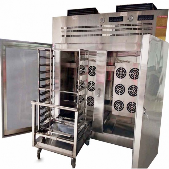Menos de 40 graus celsius Comercial de aço inoxidável, carrinho de comida blast freezer 