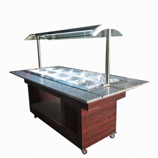Direto da fábrica de aço inoxidável Simples de pequeno-almoço frio tabela 